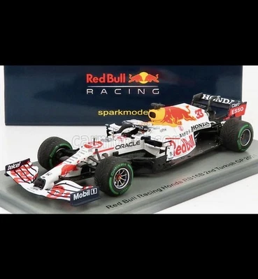 Spark S7696 1:43 Redbull RB16B Honda Turkish GP 2021 M.Verstappen - Immagine 1 di 4