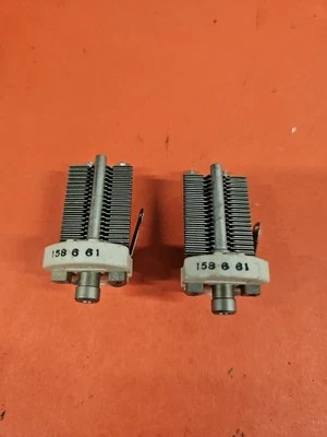 2x RECEPTOR/TRANSMISOR RADIOAFICIONADO CONDENSADOR VARIABLE AIRE JOHNSON 158 6 61. K10 Foto 1 de 4