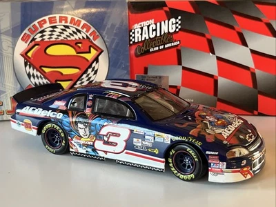 DALE EARNHARDT JR 1999 1/24 SCALE #3 ACDELCO SUPERMAN MONTE CARLO RCCA CLUB CWB - Image 1 of 4