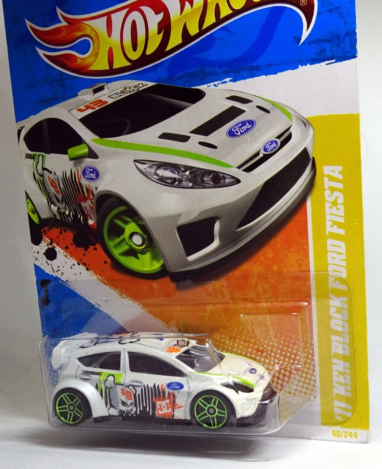 ERROR No Window Hot Wheels 2011 New Models 11 KEN BLOCK FORD FIESTA  40/244 - Image 1 of 1