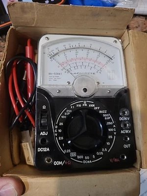 Medidor de voltios/ohmios Lafayette 99-50841 con estuche y cables "Excelente" Foto 1 de 4