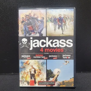 DVD Jackass 4 Movie Set Unrated, Rated R - Foto 1 di 4