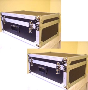 2 x PROFI Zubehörcase Koffercase 60x40x26 cm Transportkoffer Flightcase Koffer - Picture 1 of 10