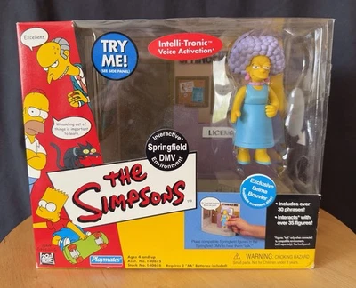 2002 Los Simpson 🔥 Springfield DMV ~ SELMA BOUVIER 🔥 Playmates ~NOS~ Foto 1 de 4