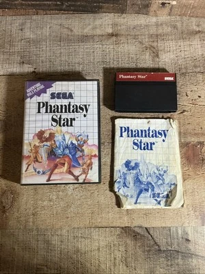 SEGA Master “Phantasy Star” Complete In Box - Not Tested (1660) - Image 1 of 4