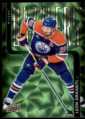 2025-26 UD Upper Deck Series 1 Green Dazzlers  DZ1 - DZ50 - U Pick - Image 1 of 2