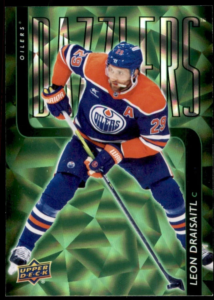 2025-26 UD Upper Deck Series 1 Green Dazzlers  DZ1 - DZ50 - U Pick - Image 1 of 2