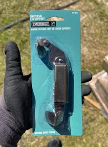 8 pk Everbilt Antique Brass Finish Universal Cabinet Chest Lid Support 355 962  - Picture 1 of 2