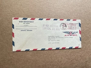 US Military Meter Cover(23) +1946 War Dept Air Corps +WD Essential Official AM - Picture 1 of 2