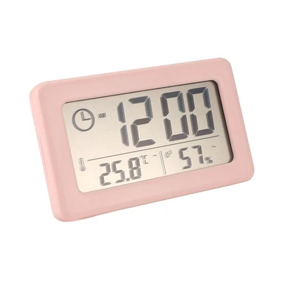 LED Digital Uhr Elektronischer Digital Bildschirm Desktop Uhr für Hause BüR4906 - Bild 1 von 4