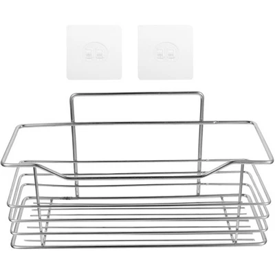 Shower Shelf Bathroom Shower Organizer Storage Rack No Drilling Storage Rack - Image 1 of 4