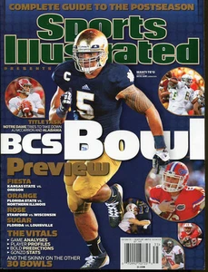 Manti Te'O Sports Illustrated BCS Anteprima Edizione Regionale Notre Dame Senza Etichetta - Foto 1 di 1