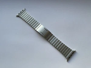 Oryginalna bransoletka ze stali nierdzewnej Apple Watch 49mm 46mm 45mm 44mm sugerowana cena detaliczna 349 £ - Zdjęcie 1 z 16