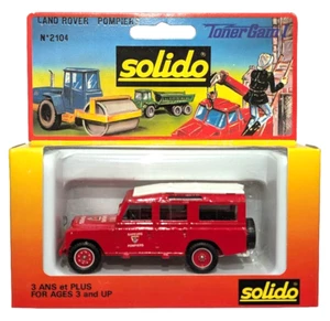 Solido 2104 Land Rover Series 3 109 Station Wagon - Sapeurs Pompiers - MIB - Bild 1 von 2