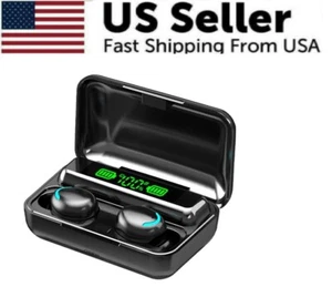 High Version 6 Hours F9-5C TWS Bluetooth Earphone 5.3 True Wireless Headphones - Photo 1 sur 7