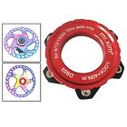 Center-Lock To 6-Bolt Adapter For Mountain Bike Disc Middle Lock Conversion Disc