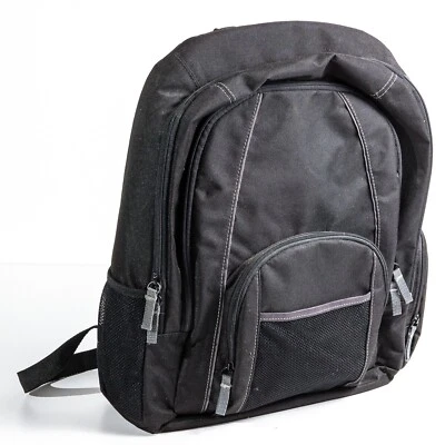 35cm x 45cm Schwarzer Laptoprucksack Laptop Backpack 15 16 zoll vielen Fächern - Bild 1 von 2