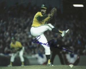 Autographed  DAROLD KNOWLES Oakland A's 8x10 Photo - COA - Picture 1 of 1
