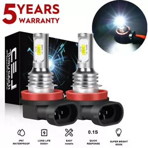 Para Tahoe 2007 2008 2009-2014 2X H11 Blanco 3570 LED Faros Bombillas Kit de haz bajo - Imagen 1 de 17