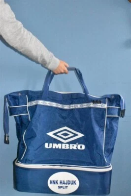BIG OFFICIAL BAG MW HAJDUK SPLIT CROATIA Soccer football Team UMBRO Jersey 2000s - Image 1 of 4