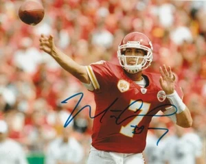 MATT CASSEL SIGNED KANSAS CITY CHIEFS QUARTERBACK 8x10 PHOTO! FOOTBALL AUTOGRAPH - Picture 1 of 2