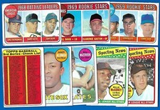 1969 TOPPS MLB BASEBALL CARD 1-664 SEE LIST