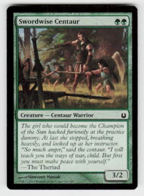 Born of the Gods #142 Swordwise Centaur - Image 1 of 2