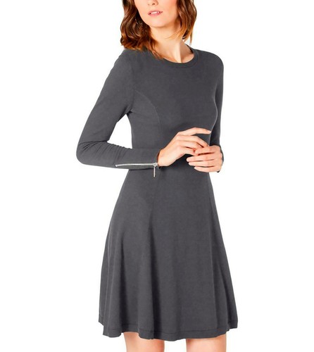 NUOVO ABITO PULLOVER MICHAEL KORS donna grigio bianco viola nero maglia XS L M $160