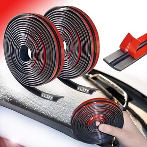 23 FT Windshield Rubber Seal with Adhesives - T Shape Car Seal Strip for Wind... - Picture 1 of 7