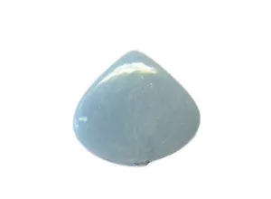 Angelit Anhydrit Angelite Cabochon 34,6x39 mm 62 ct. Nr. U26379E - Bild 1 von 1