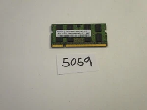 Samsung M470T5663EH3-CF7 2Gb 800Mhz PC2-6400 DDR2 SODIMM laptop memory RAM (5059 - Bild 1 von 2