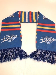 Oklahoma City OKC Thunder NBA Reversible Otoño Invierno Tejido Fans 43" Bufanda  - Imagen 1 de 8