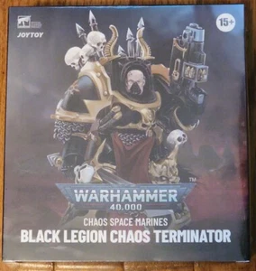 Joy Toy  Warhammer 40k - Black Legion Brother Gnarl 1/18 Scale Action Figures - Picture 1 of 4