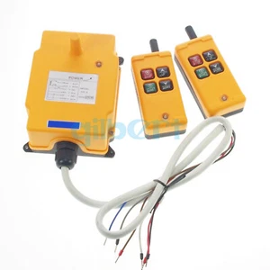 12V-415V 1 Speed 4 Channels Hoist Crane Truck Radio Remote System Controller - Picture 1 of 4