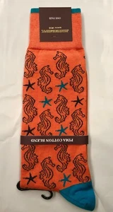 Johnston & Murphy Seepferdchen Anzugsocken für Herren Einheitsgröße Pima-Baumwollmischung - Bild 1 von 1