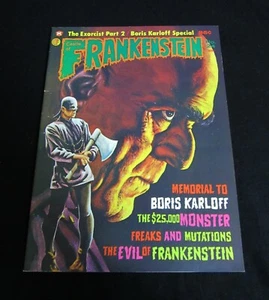 Castle of Frankenstein #24 (Boris Karloff Cover) May 1974-VF+ - Picture 1 of 2