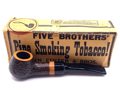 VAUEN Minni 7 sandgestrahlt Bruyereholz Pfeife - 9mm Filter - Made in Germany - Bild 1 von 4