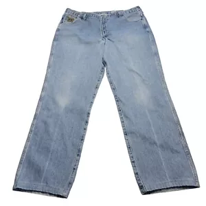 Cinch Jeans Mens 40X36 Green Label Relaxed Fit Blue Denim Western Medium Wash - Picture 1 of 18