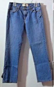 USED - LEVI'S - 505 STRAIGHT LEG - LADIES TALL - SIZE 8M - RED TAG - Picture 1 of 5