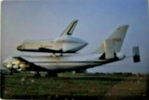Kodak Ektachrome Foto Boeing 747 NASA Space Shuttle Enterprise Ottawa 1983 - Bild 1 von 5