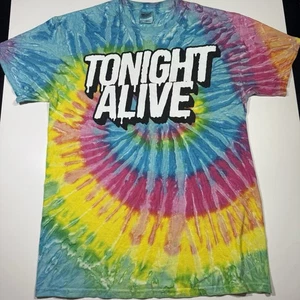Erwachsene Medium Tonight Alive Band T-Shirt Batik Shirt - Bild 1 von 6