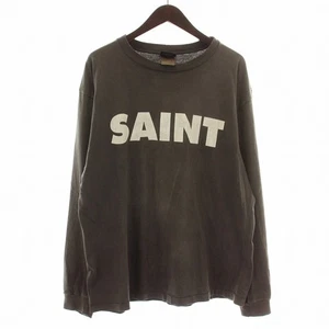 Saint Michael 23AW Langarm T-Shirt Rundhals Cut & Sew - Bild 1 von 8