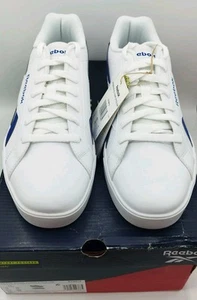 Zapatillas Reebok Royal Complete 3 bajas clásicas informales retro blancas/azules UK10 para hombre - Imagen 1 de 13