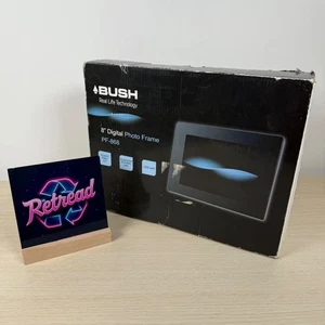 Bush 8" Digital Photo Frame PF-868 - Aspect Ratio 4:3 - Opened never used - Picture 1 of 6