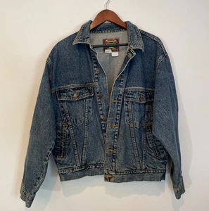 Giacca jeans camionista denim lavaggio PEPE blu vintage taglia media - Foto 1 di 7