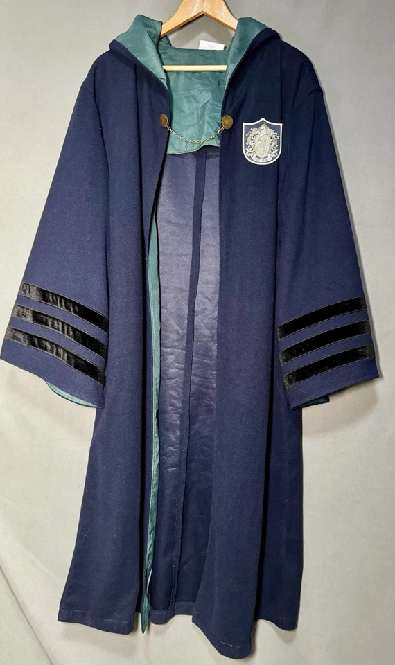 Винтажный Гарри Поттер Хогвартс Слизерин халат копия средний - Изображение 1 из 4