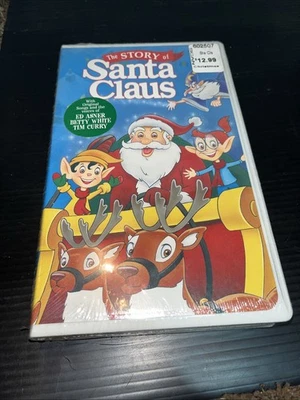 BRAND NEW Story Of Santa Claus (VHS; 1996) RARE Sealed OOP - Image 1 of 4