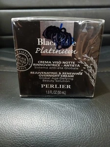 Perlier Black Rice Rejuvenating & Renewing Overnight Cream 1.6 fl New Sealed - Picture 1 of 5