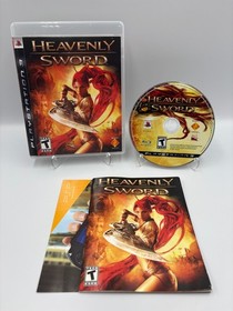 Heavenly Sword - Playstation 3 PS3 - CIB w/ Manual - Tested Pristine - Mint Disc