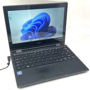 Acer TravelMate Spin B118-G2-RN Intel Pentium Silver N5000 W11 Pro - Picture 1 of 10